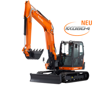 Kompaktbagger KX080-4