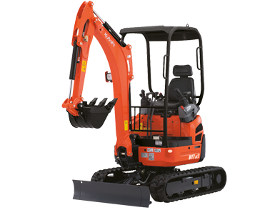 Kurzheckbagger Kubota U17-3a