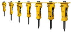 Sieben Hydraulikhammer