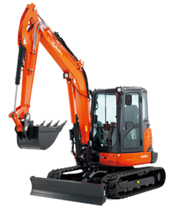 Kompaktbagger KX057-4